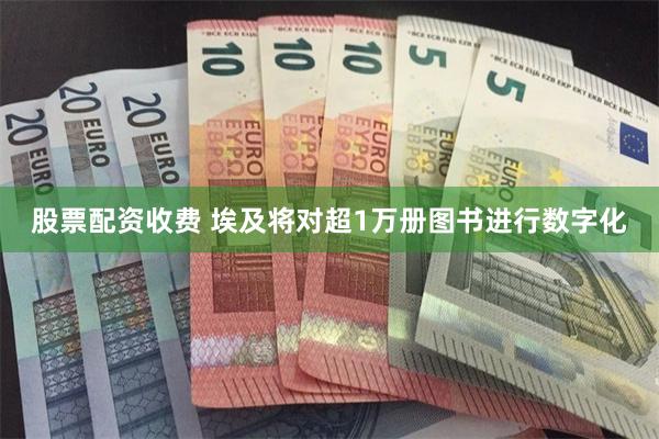 股票配资收费 埃及将对超1万册图书进行数字化