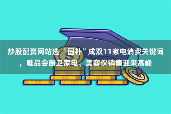 炒股配资网站选 “国补”成双11家电消费关键词，唯品会厨卫家电、美容仪销售迎来高峰